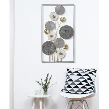 Panel z siatką z żelaza 50x6x90,5 cm